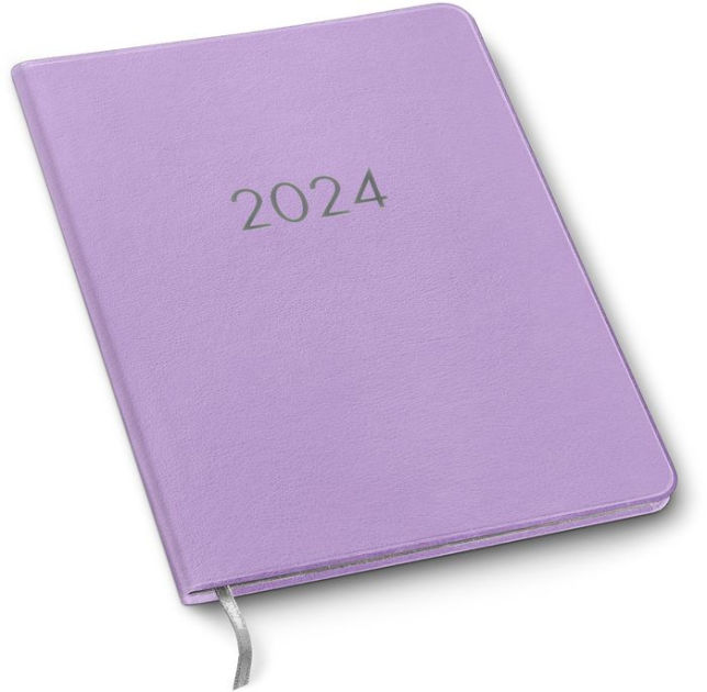 2024 Purple Large Monthly Planner by Paper Source | Barnes & Noble®