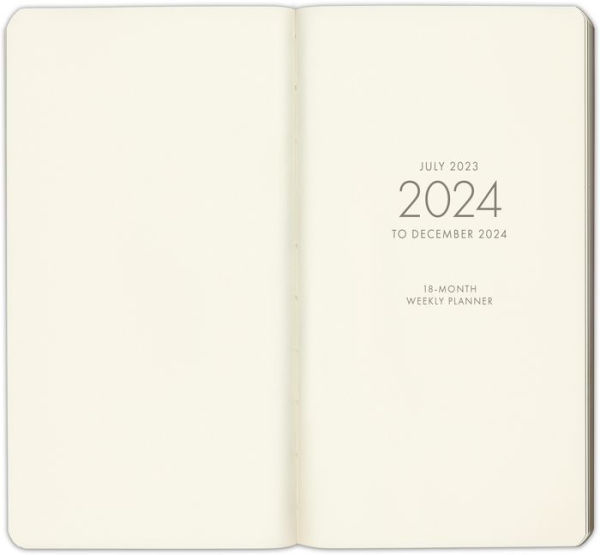 2024 Blush Weekly Pocket Planner