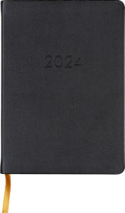 Title: 2024 Black Desk Weekly Planner