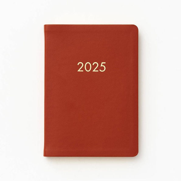 2025 Paper Source Brown Weekly Planner