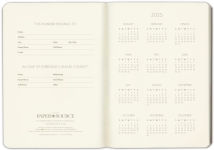 Alternative view 3 of 2025 Paper Source Brown Weekly Planner