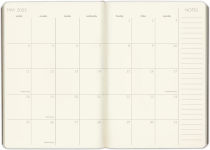 Alternative view 4 of 2025 Paper Source Black 12M Monthly Pocket Planner