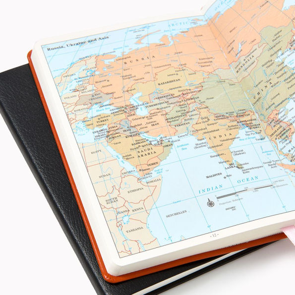 2026 Paper Source Weekly Pocket Planner Black