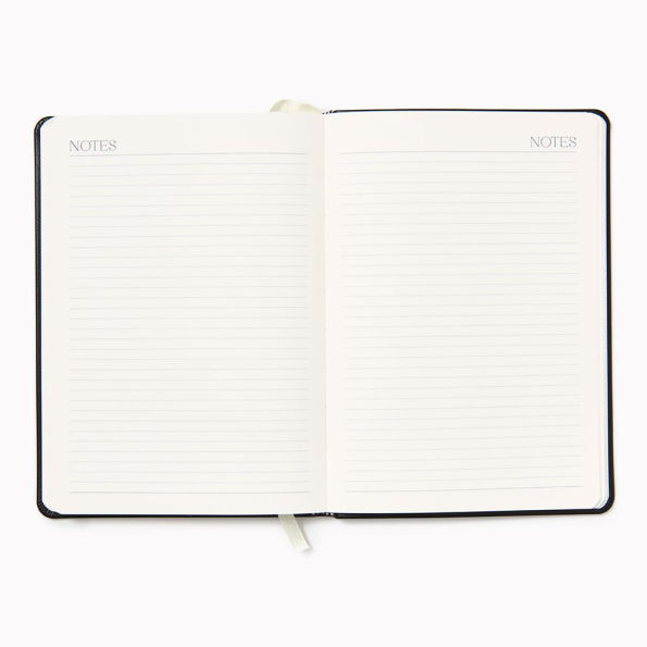 2026 Paper Source Weekly Desk Planner Black