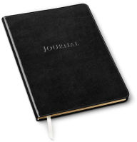 Title: Black Bonded Leather Large Flexi Journal 9.75