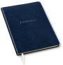 Navy Bonded Leather Large Flexi Journal 9.75