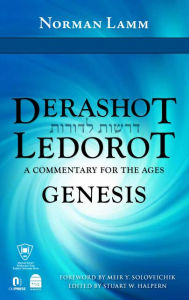 Title: Derashot Ledorot: Genesis: A Commentary for the Ages, Author: Norman Lamm