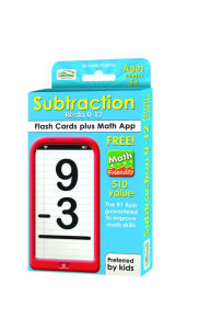 Title: Subtraction 0-12 Flash Cards, Author: Alex A. Lluch