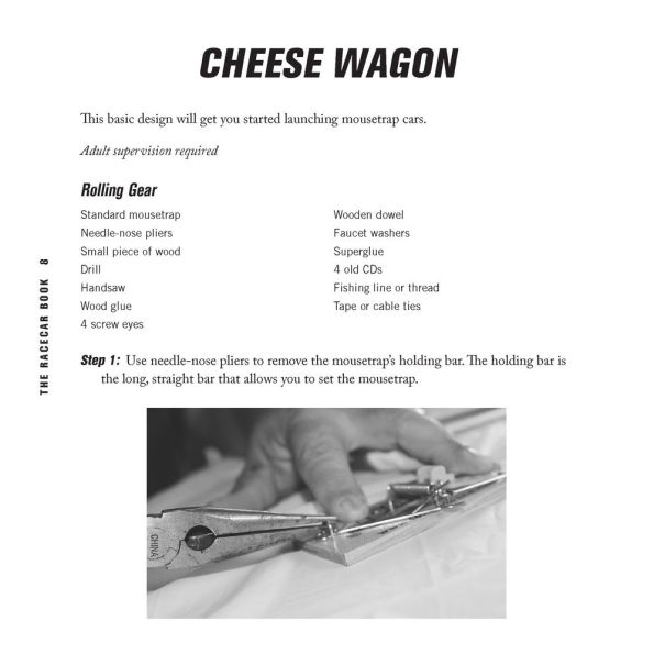 The Racecar Book: Build and Race Mousetrap Cars, Dragsters, Tri-Can Haulers & More