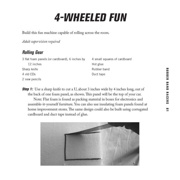 The Racecar Book: Build and Race Mousetrap Cars, Dragsters, Tri-Can Haulers & More