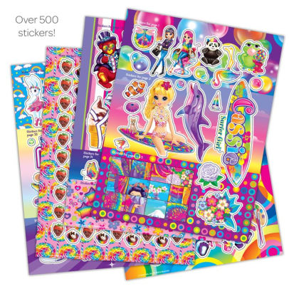 Lisa Frank Giant Sticker Activity Book by BENDON, Paperback | Barnes ...