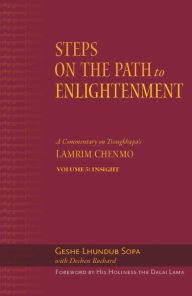 Title: Steps on the Path to Enlightenment: A Commentary on Tsongkhapa's Lamrim Chenmo. Volume 5: Insight, Author: Lhundub Sopa