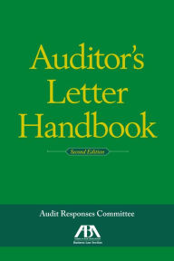 Title: Auditor's Letter Handbook / Edition 2, Author: ABA: Audit Responses Committee