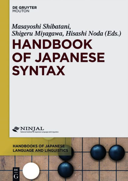 Handbook of Japanese Syntax