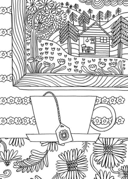 Moments of Mindfulness: The Anti-Stress Adult Coloring Book with Activities to Feel Calmer