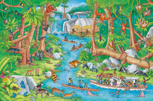 Animals Around the World (My Big Wimmelbook Series)