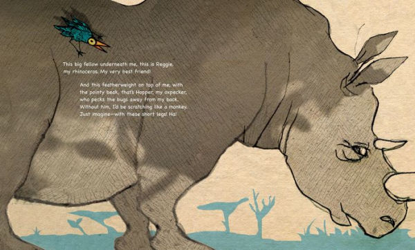 Reggie, My Rhinoceros: A gentle children's book on grief