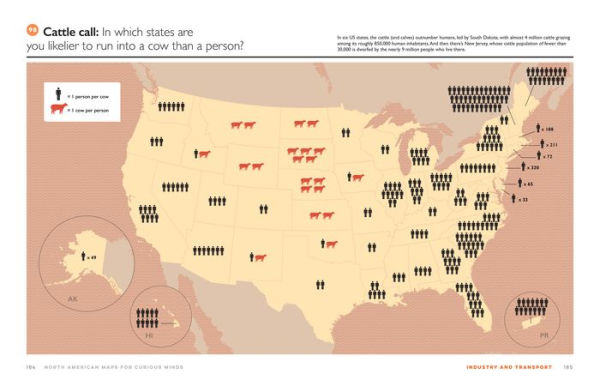 North American Maps for Curious Minds: 100 New Ways to See the Continent