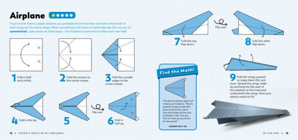 There's Math in My Origami!: 35 Fun Projects for Hands-On Math Learning