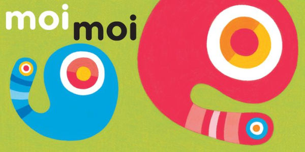 Moimoi - Look at Me!: A High Contrast, Color Board Book with Shapes, Colors, and Sounds to Soothe Your Crying Baby