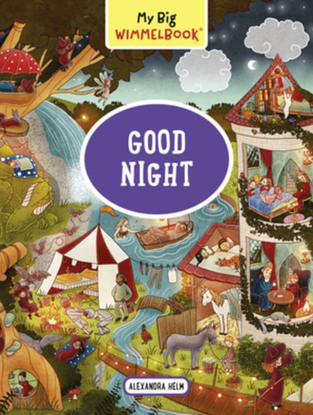 My Big Wimmelbook® - Good Night: A Look-and-Find Book (Kids Tell the Story)