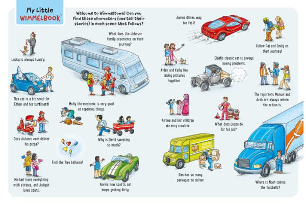 My Little Wimmelbook® - Cars and Things That Go: A Look-and-Find Book (Kids Tell the Story)