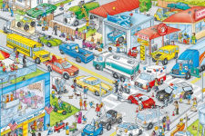Alternative view 4 of My Little Wimmelbook® - Cars and Things That Go: A Look-and-Find Book (Kids Tell the Story)