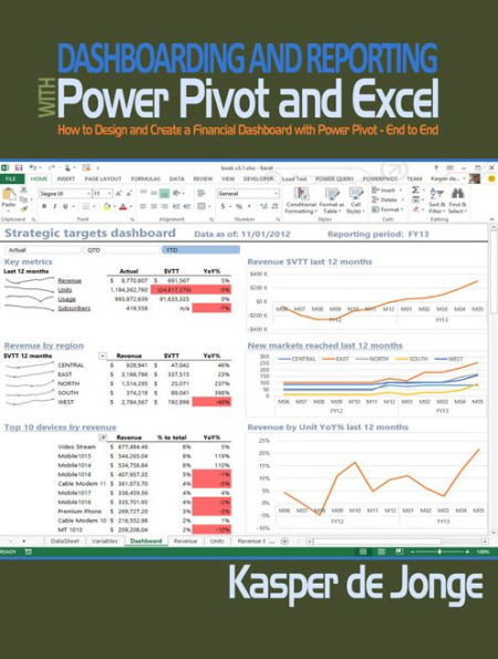 Dashboarding and Reporting with Power Pivot and Excel: How to Design and Create a Financial Dashboard with PowerPivot - End to End