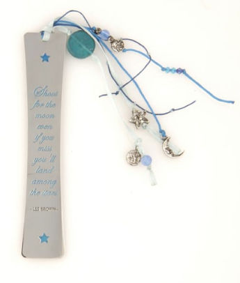 Enchanted Celestial Quote Metal Bookmark By Sacchi 9781615515103