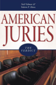 Title: American Juries: The Verdict, Author: Neil Vidmar