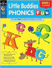 Title: Little Buddies Phonics Fun: Book 1 Consonants (Bb, Cc/Kk, Dd, Ff , Gg, Hh), Author: Creative Teaching Press Staff