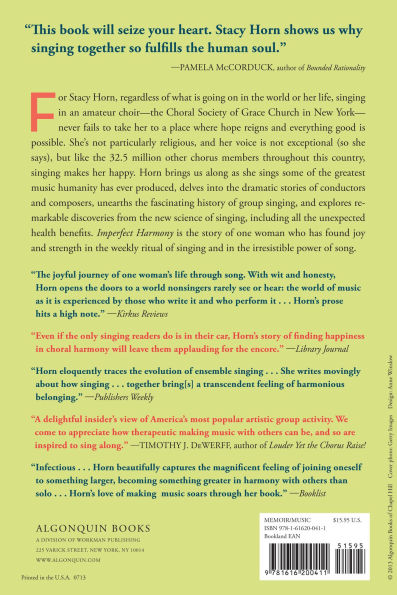 Imperfect Harmony: Finding Happiness Singing with Others