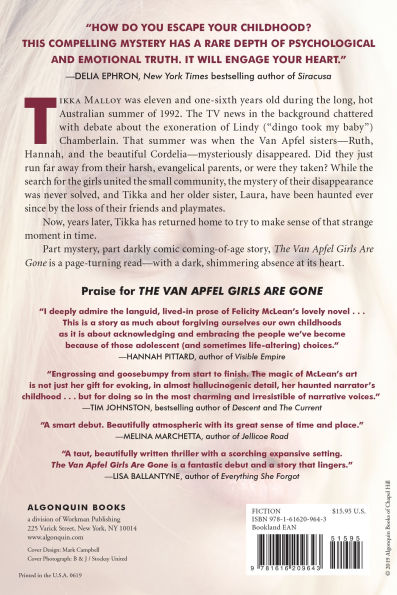 The Van Apfel Girls Are Gone