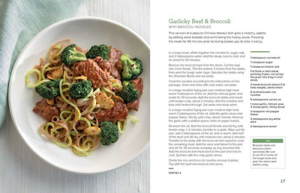 The Spiralizer Cookbook