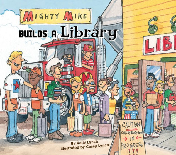 Mighty Mike Builds a Library eBook