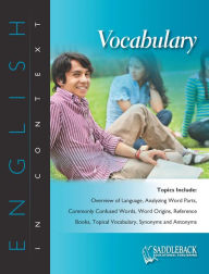Title: Vocabulary- English in Context, Author: Saddleback Educational Publishing