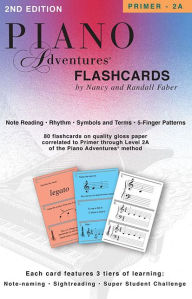 Title: Piano Adventures Flashcards In-a-Box
