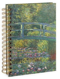 Title: Monet Bridge Lined Spiral Journal 6x8