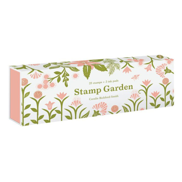 Stamp Garden: (25 stamps, 2 ink colors, assorted plant and flower parts, perfect for scrapbooking, printmaking, diy crafts, and journals)