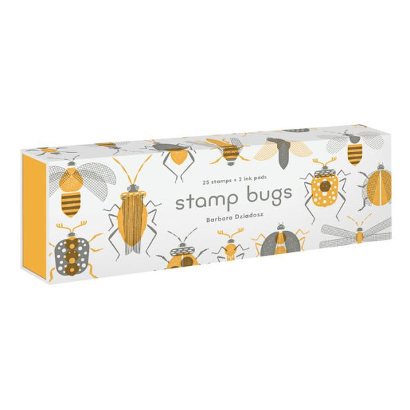 Stamp Bugs: 25 Stamps and 2 Ink Pads