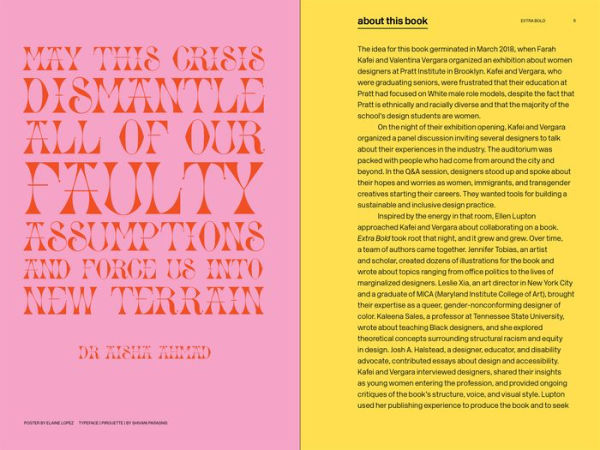 Extra Bold: A Feminist, Inclusive, Anti-racist, Nonbinary Field Guide for Graphic Designers