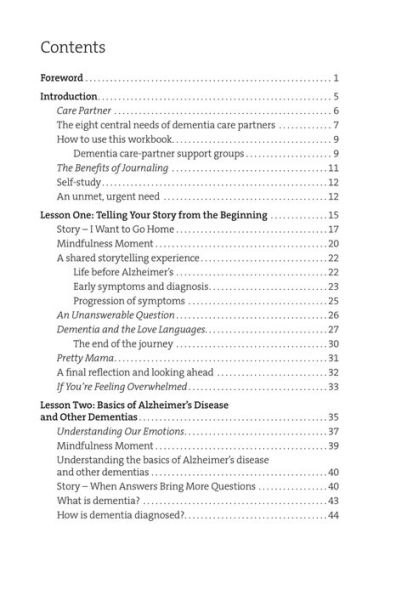 The Dementia Care Partner's Workbook: A Guide for Understanding, Education, and Hope