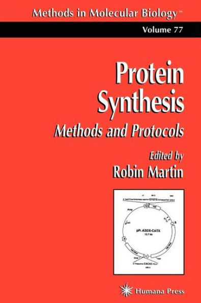 Protein Synthesis: Methods and Protocols