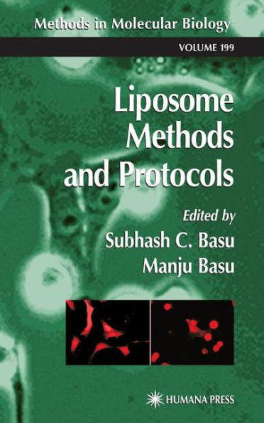 Liposome Methods and Protocols / Edition 1