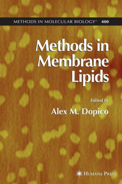 Methods in Membrane Lipids / Edition 1