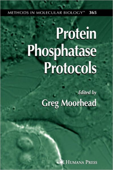 Protein Phosphatase Protocols / Edition 1