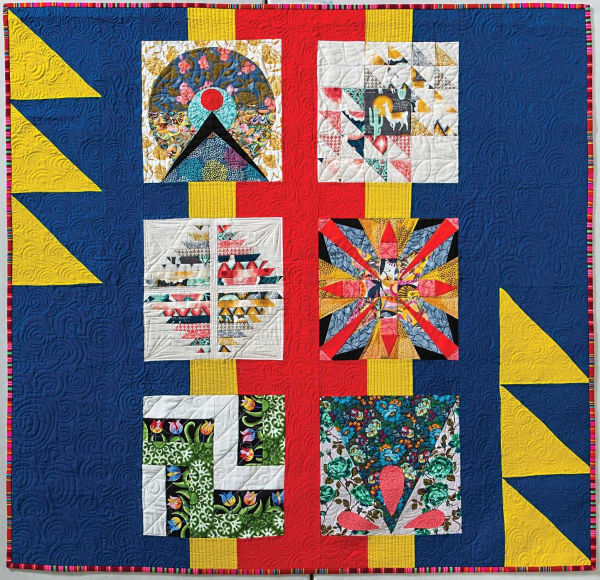 FreeSpirit Block Party: 40 Quilt Blocks, 5 Samplers, 20 Modern Designers