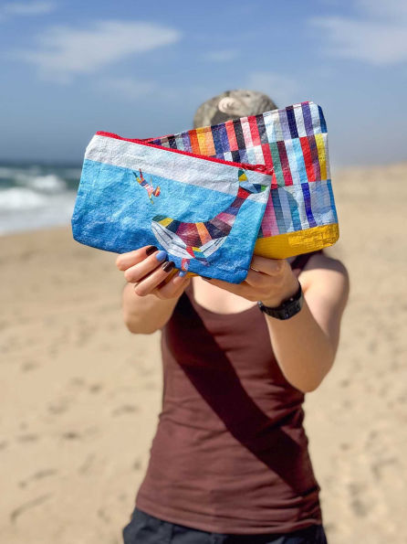 Whale and I-Eco Pouch Set