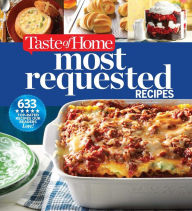 Title: Taste of Home Most Requested Recipes: 633 Top-Rated Recipes Our Readers Love!, Author: Editors of Taste of Home