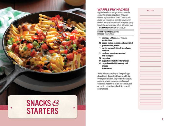 Taste of Home Cast Iron Mini Binder: 100 No-Fuss Dishes Sure to Sizzle!